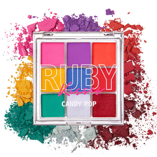 RUBY KISSES 9 COLOR EYESHADOW PALETTE