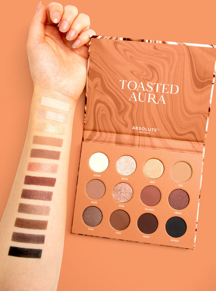 ABSOLUTE NY 12 COLOR MULTI-FORMULA EYESHADOW PALETTE