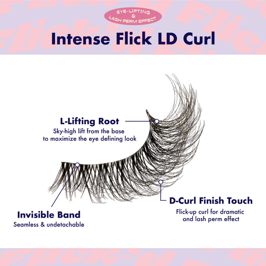 I ENVY 3D Flick’d Lashes – LD Curl IFK01
