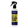 EBIN New York wig and weave shine spray bottle on a white background