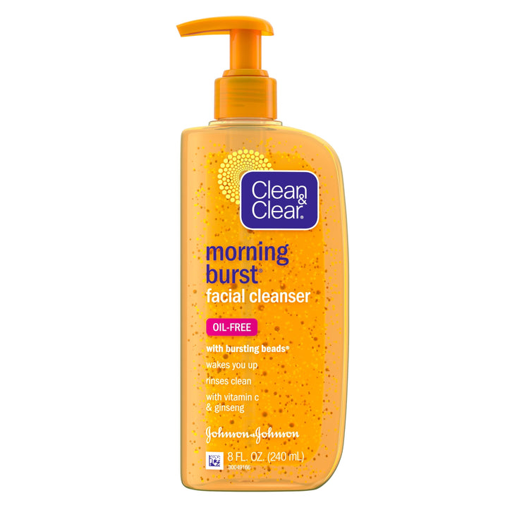 CLEAN&CLEAR MORNING BURST FACIAL CLEANSER 8OZ