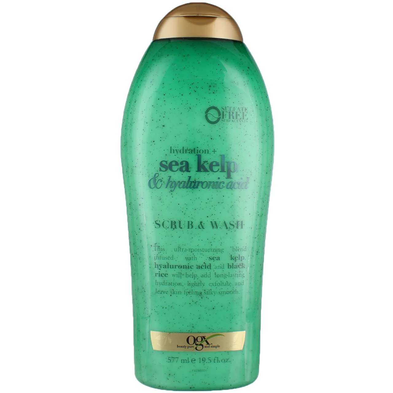 OGX BODY SCRUB & WASH SEA KELP 19.5 OZ