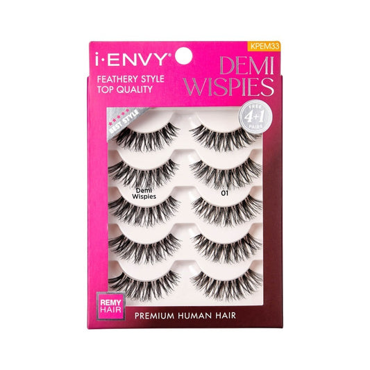 KISS I ENVY DEMI WISPIES PREMIUM EYELASHES KPEM33
