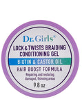 DR. GIRLS SUPER GROW LOC & TWISTS BRAIDING GEL (BLUEBERRY) 9.8OZ