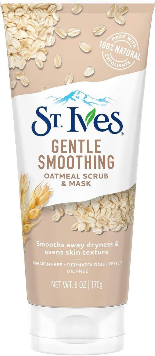 ST IVES GENTLE SMOOTHING OATMEAL MASK 6OZ