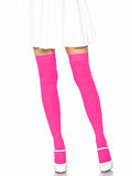 LEG AVENUE OPAQUE NYLON THIGH HIGHS