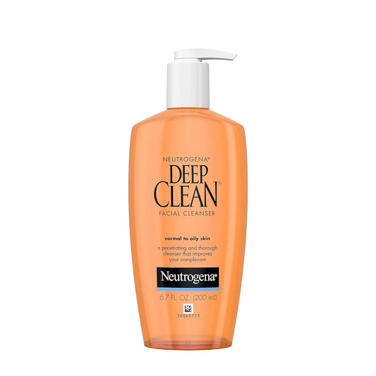 NEUTROGENA DEEP CLEAN FACIAL CLEANSER 6.7oz