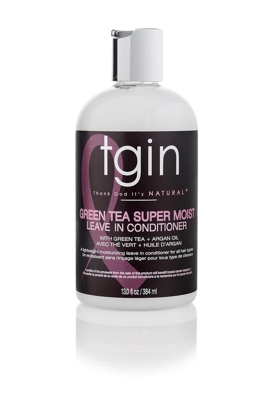 TGIN GREEN TEA SUPER MOIST LEAVE IN CONDITIONER 13oz