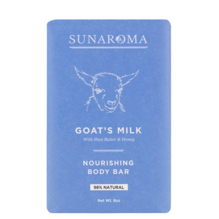 SUNAROMA SOAP BAR GOATS MILK 8OZ