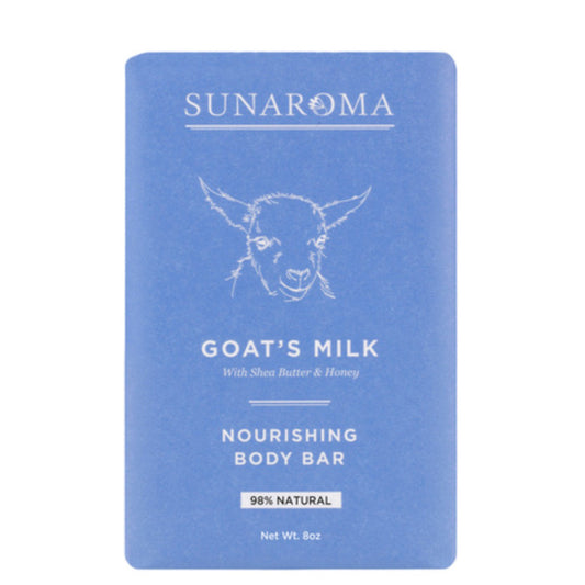 SUNAROMA SOAP BAR GOATS MILK 8OZ