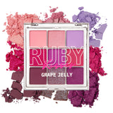 RUBY KISSES 9 COLOR EYESHADOW PALETTE
