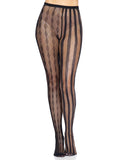 LEG AVENUE HARLEQUIN NET TIGHTS / BLACK