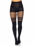 Ada Tights with Fishnet Accent