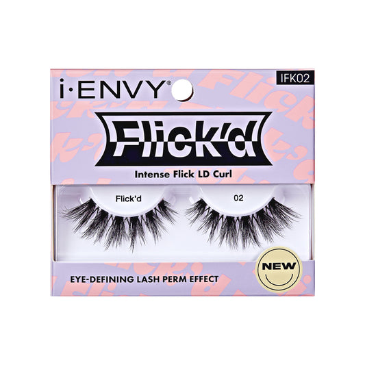 I ENVY 3D Flick’d Lashes – LD Curl IFK02