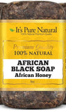 IT'S PURE NATURAL AFRICAN BLACK SOAP 5oz