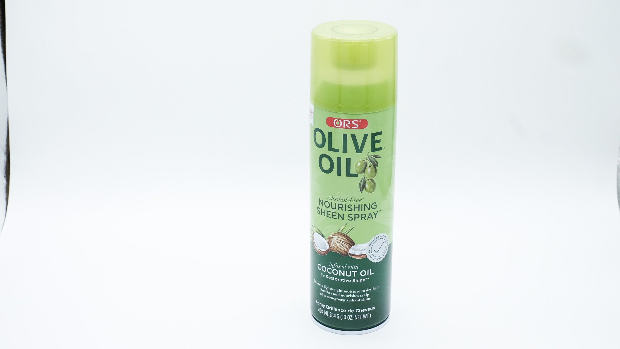 ORS OLIVE OIL NOURISHING SHEEN SPRAY INFUSED WITH COCONUT OIL (10 OZ)