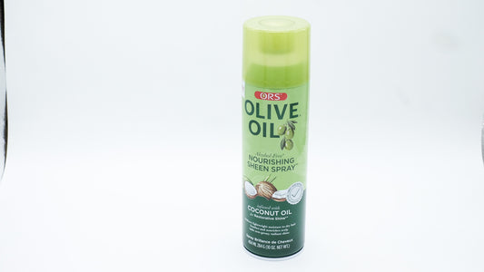 ORS OLIVE OIL NOURISHING SHEEN SPRAY INFUSED WITH COCONUT OIL (10 OZ)