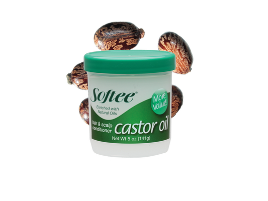 SOFTEE CASTOR OIL HAIR&SCALP CONDITIONER 5oz