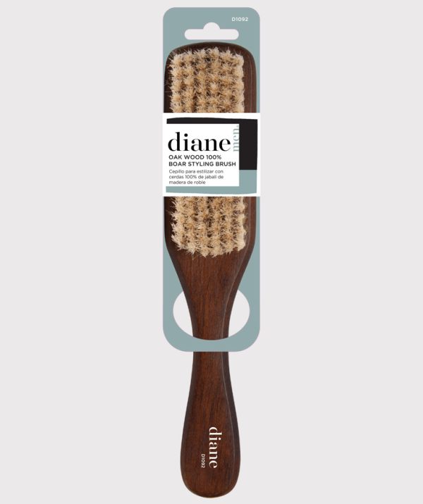 DIANE OAK WOOD BOAR STYLING BRUSH D1092