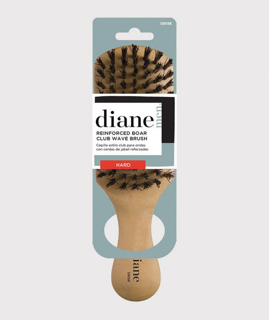 DIANE HARD REINFORCED BOAR CLUB BRUSH D8158