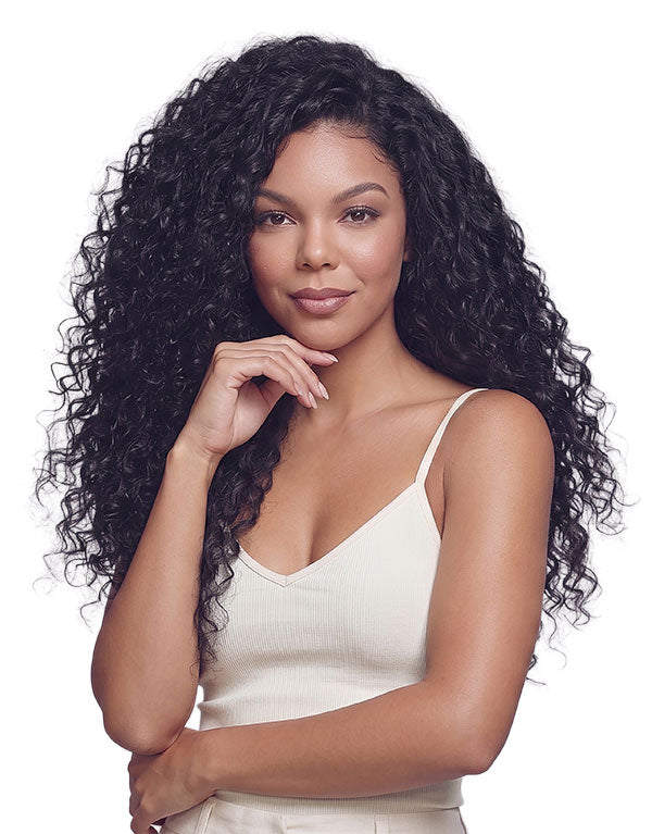 JANET LAVIE FEATHER CROCHET DEEP WAVE 18"