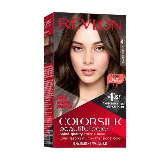 REVLON - COLORSILK  41 MEDIUM BROWN
