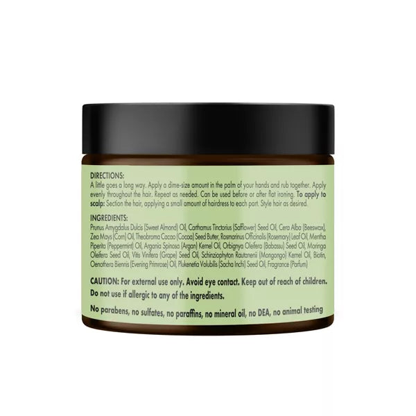 MIELLE ORGANICS ROSEMARY MINT HAIR POMADE TO OIL HAIR & SCALP QUENCHER - 5OZ