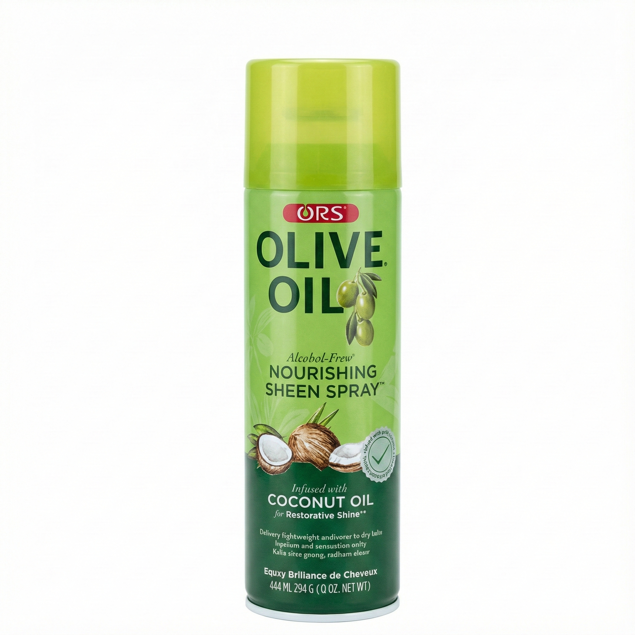ORS OLIVE OIL NOURISHING SHEEN SPRAY INFUSED WITH COCONUT OIL (10 OZ)