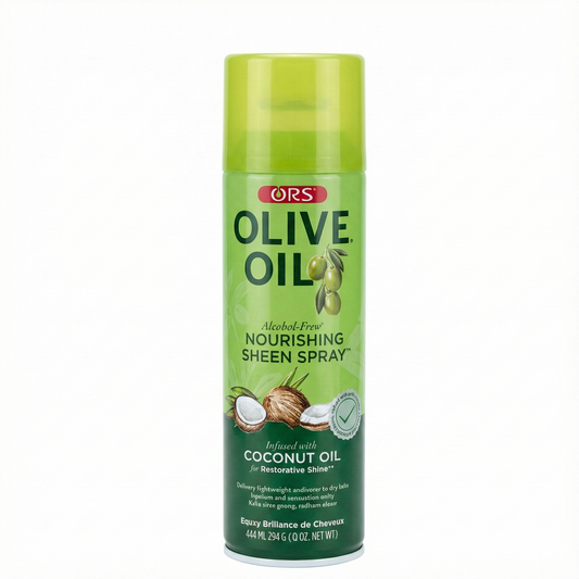 ORS OLIVE OIL NOURISHING SHEEN SPRAY INFUSED WITH COCONUT OIL (10 OZ)