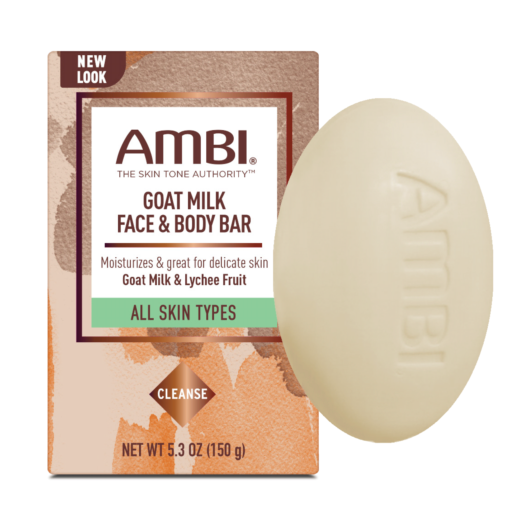 AMBI GOAT MILK FACE&BODY BAR 5.3OZ