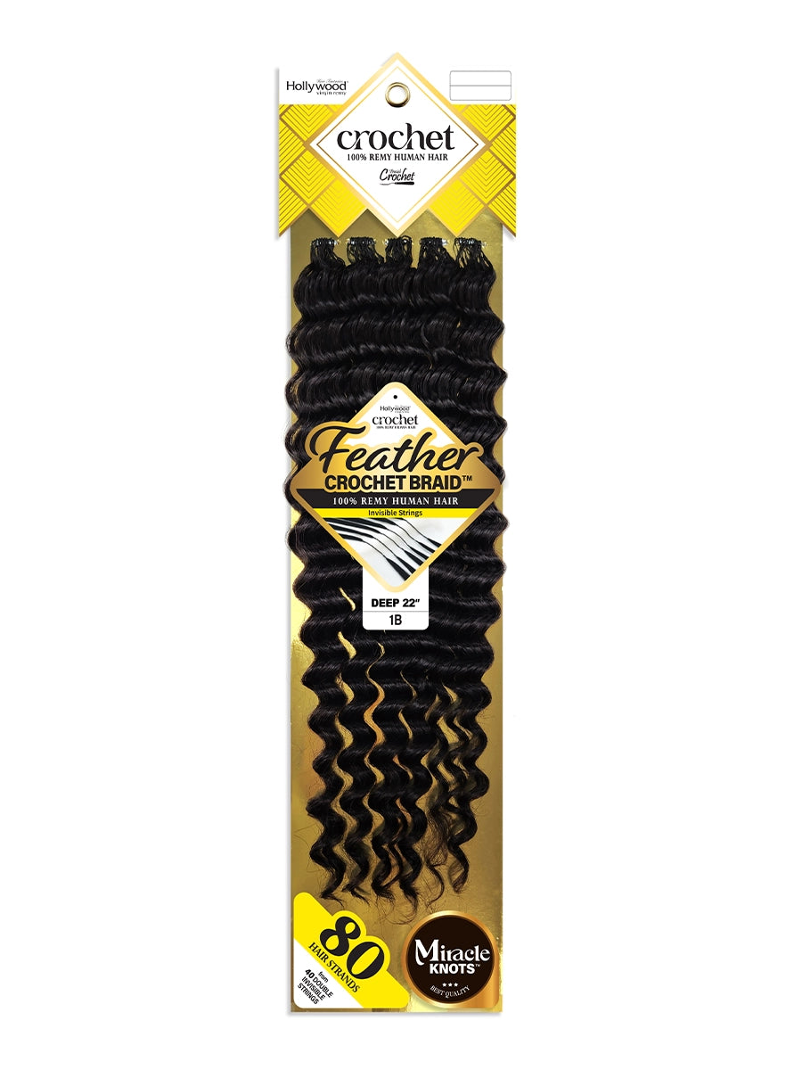 ZURY HH FEATHER CROCHET BRAID DEEP 22"