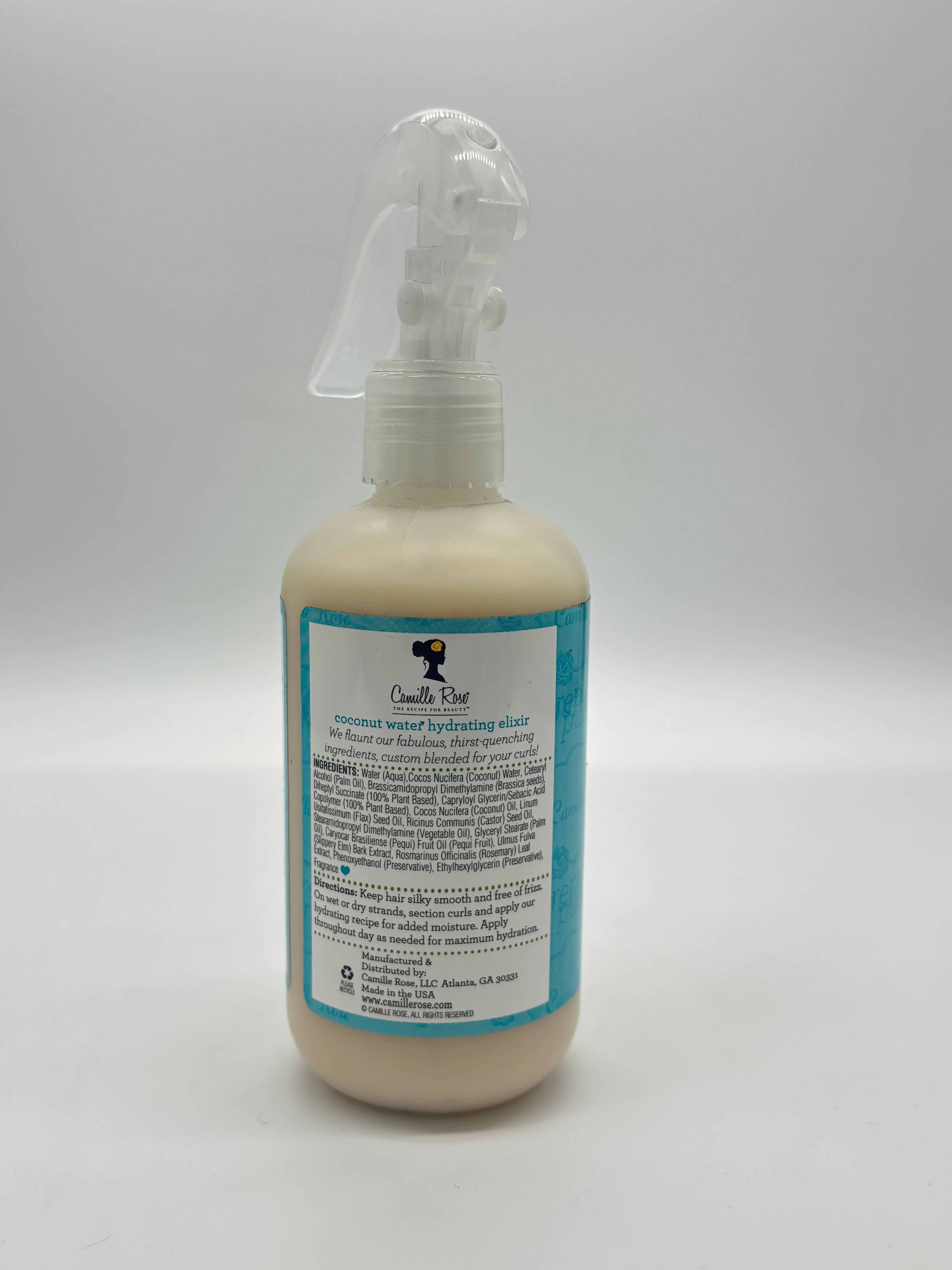 Camille Rose Coconut Water Hydrating Elixir 8 Oz
