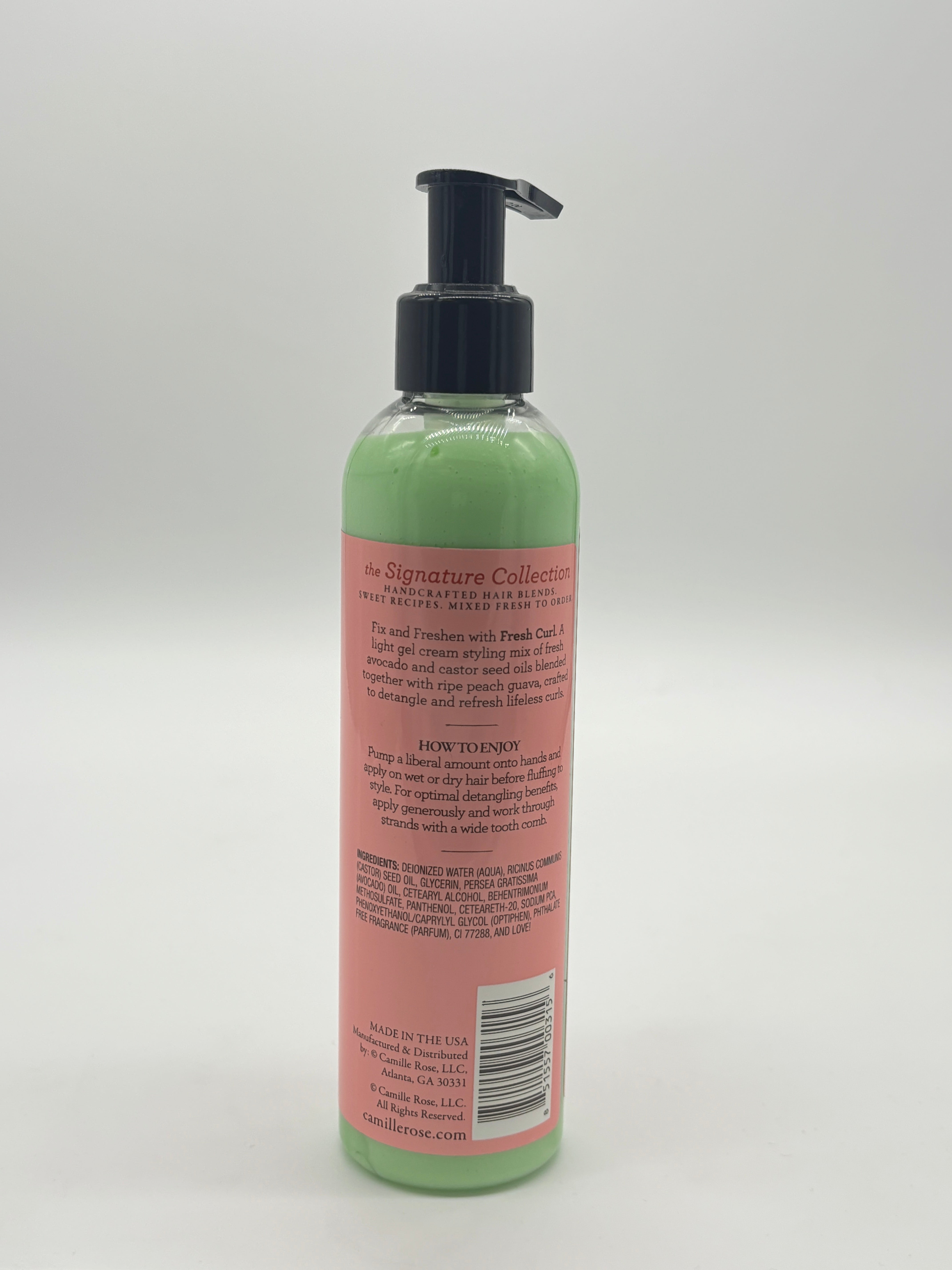 Camille Rose Fresh Curl Revitalizing Hair Smoother 8 oz