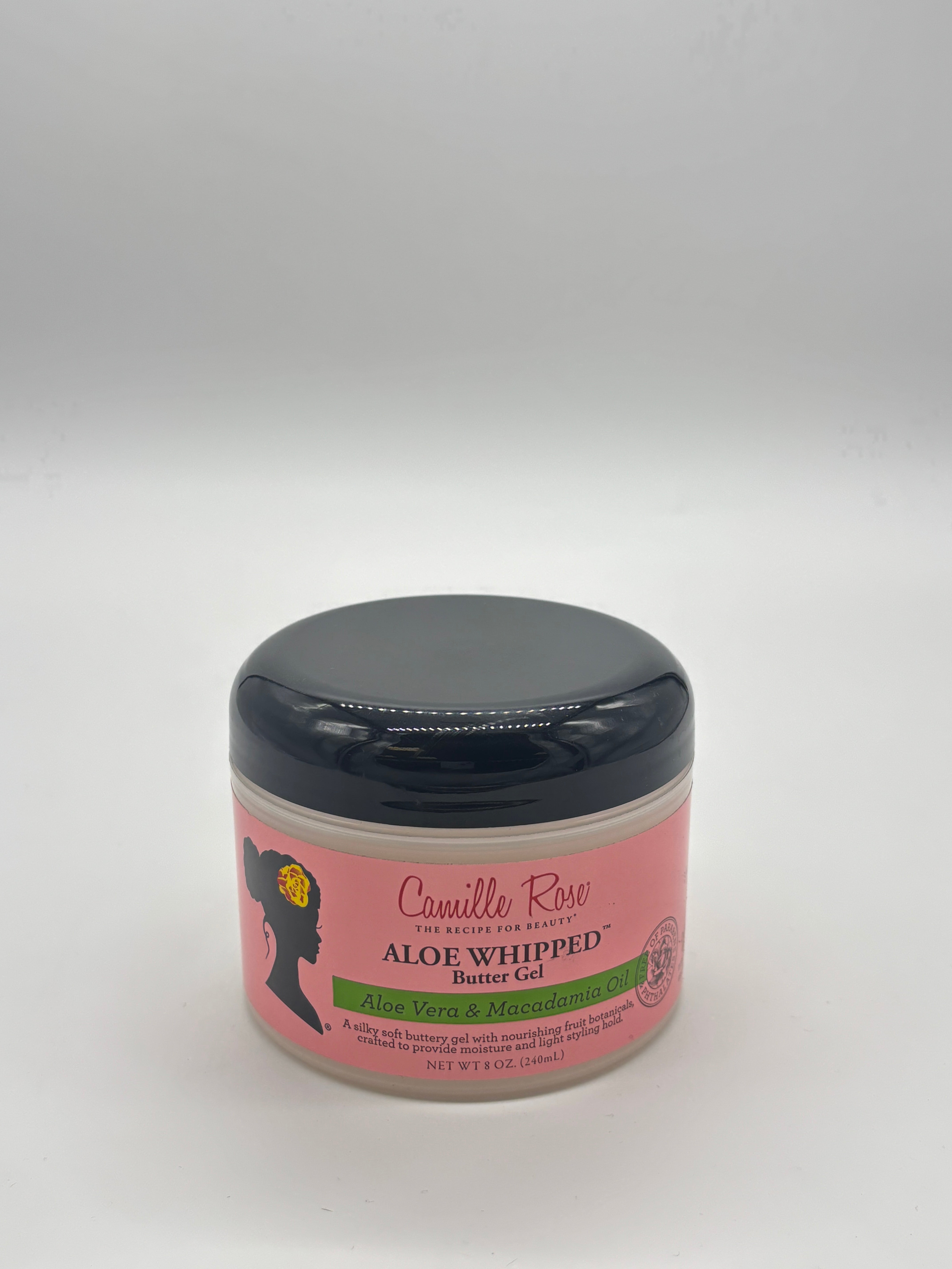 Camille Rose Aloe Whipped Butter Gel (Aloe vera & Macadamia oil) 8OZ