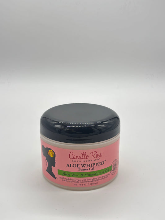 Camille Rose Aloe Whipped Butter Gel (Aloe vera & Macadamia oil) 8OZ