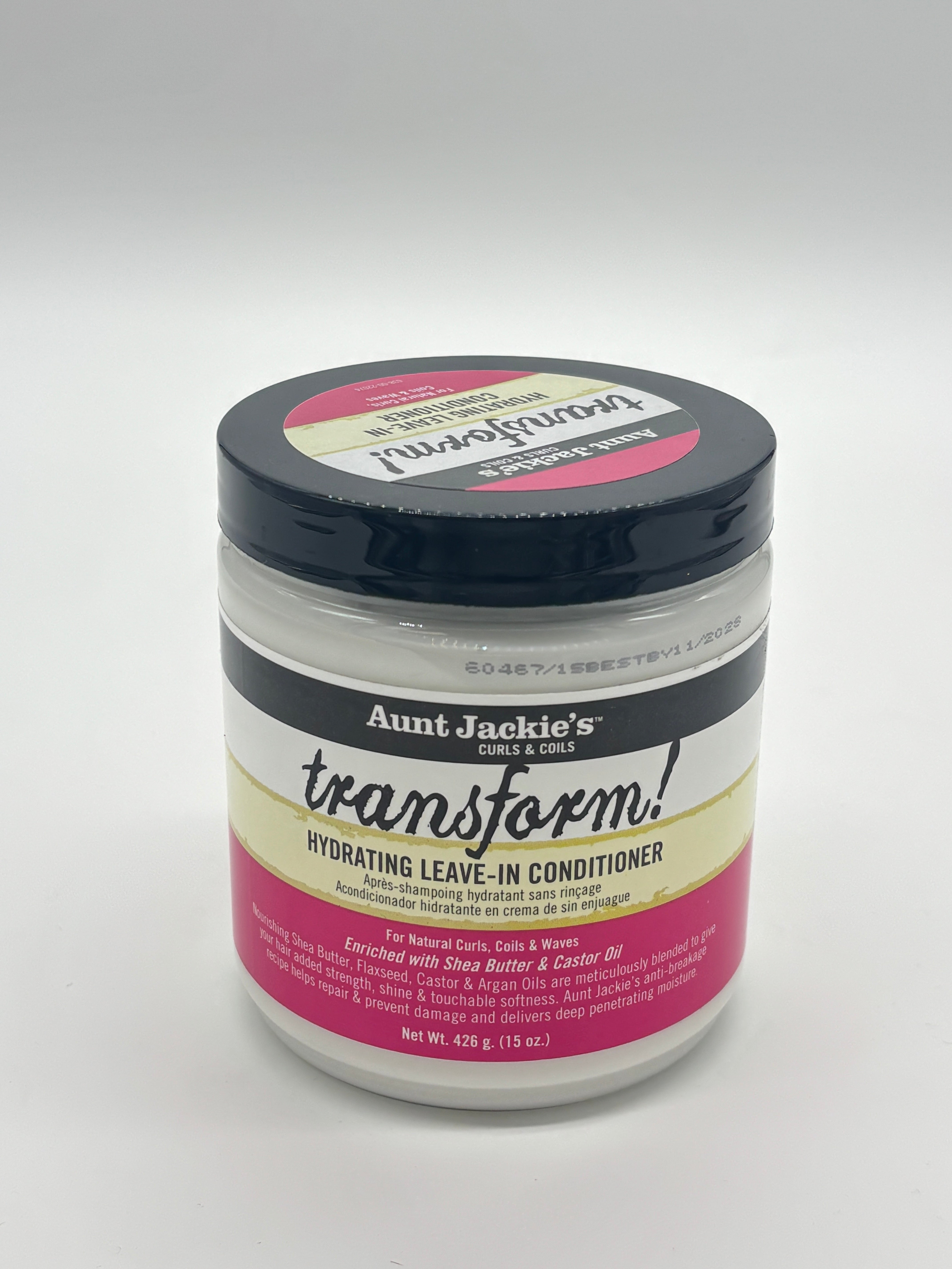 Aunt Jackie's Transform! Hydrating Leave In Conditioner 15Oz
