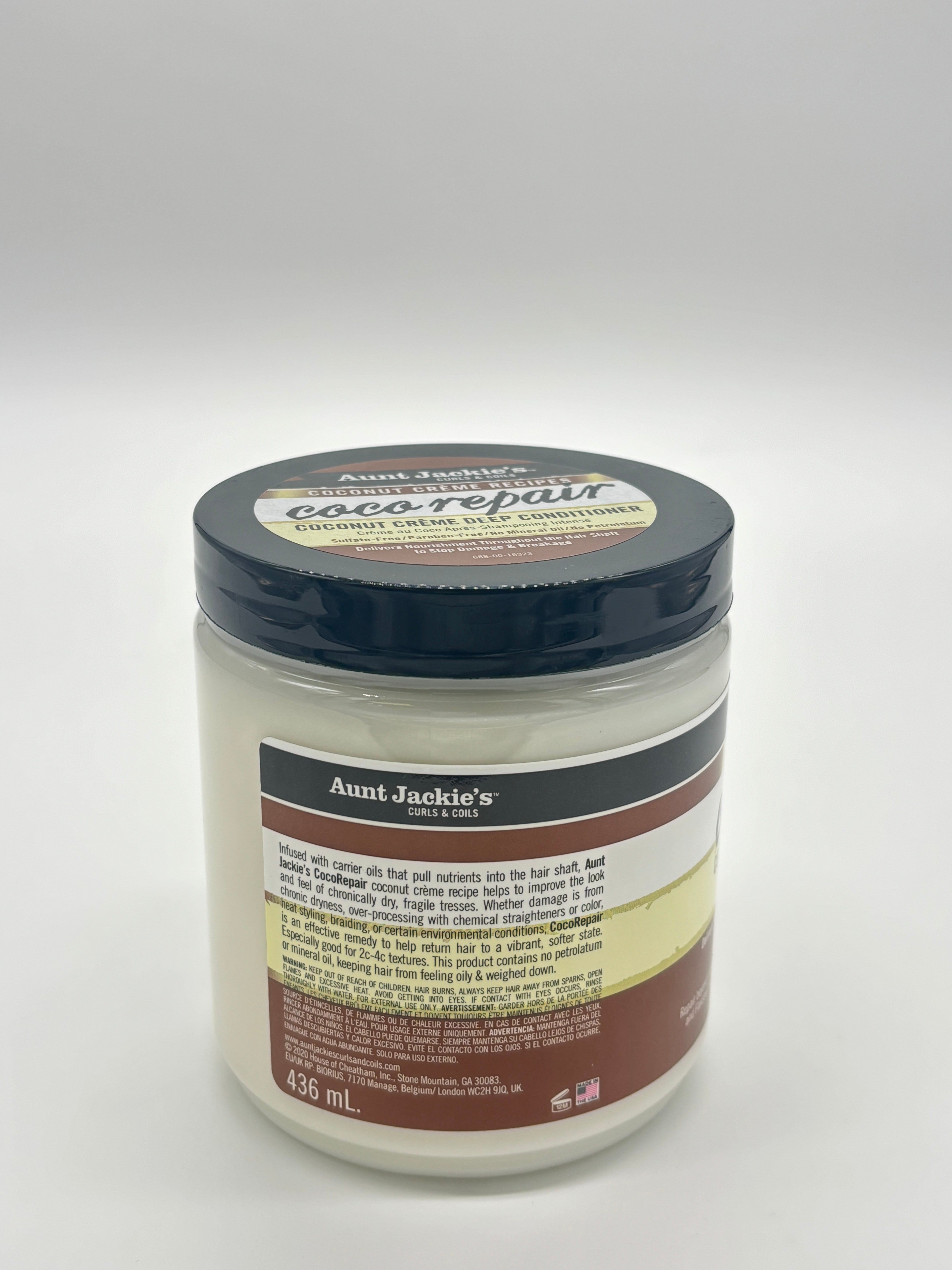 Aunt Jackie's Coco Repair – Deep Conditioner 15Oz