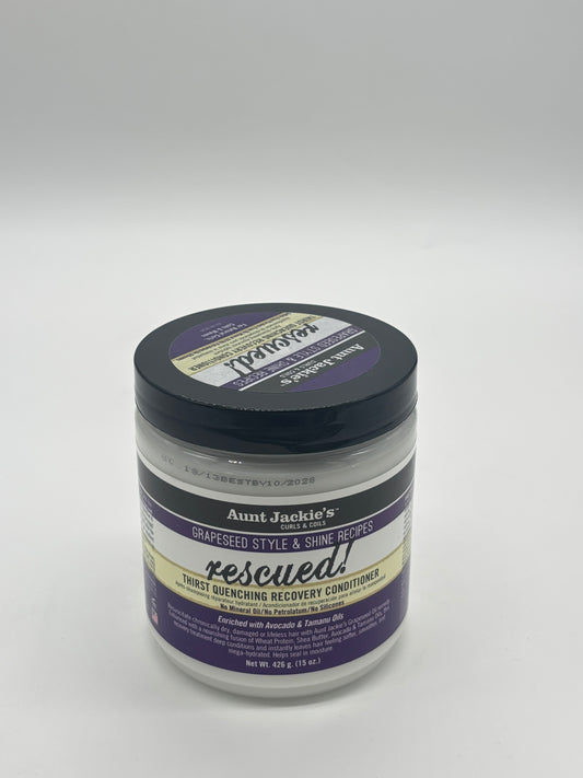 Aunt Jackie's Rescued! Thirst Quenching Recovery Conditioner 15oz