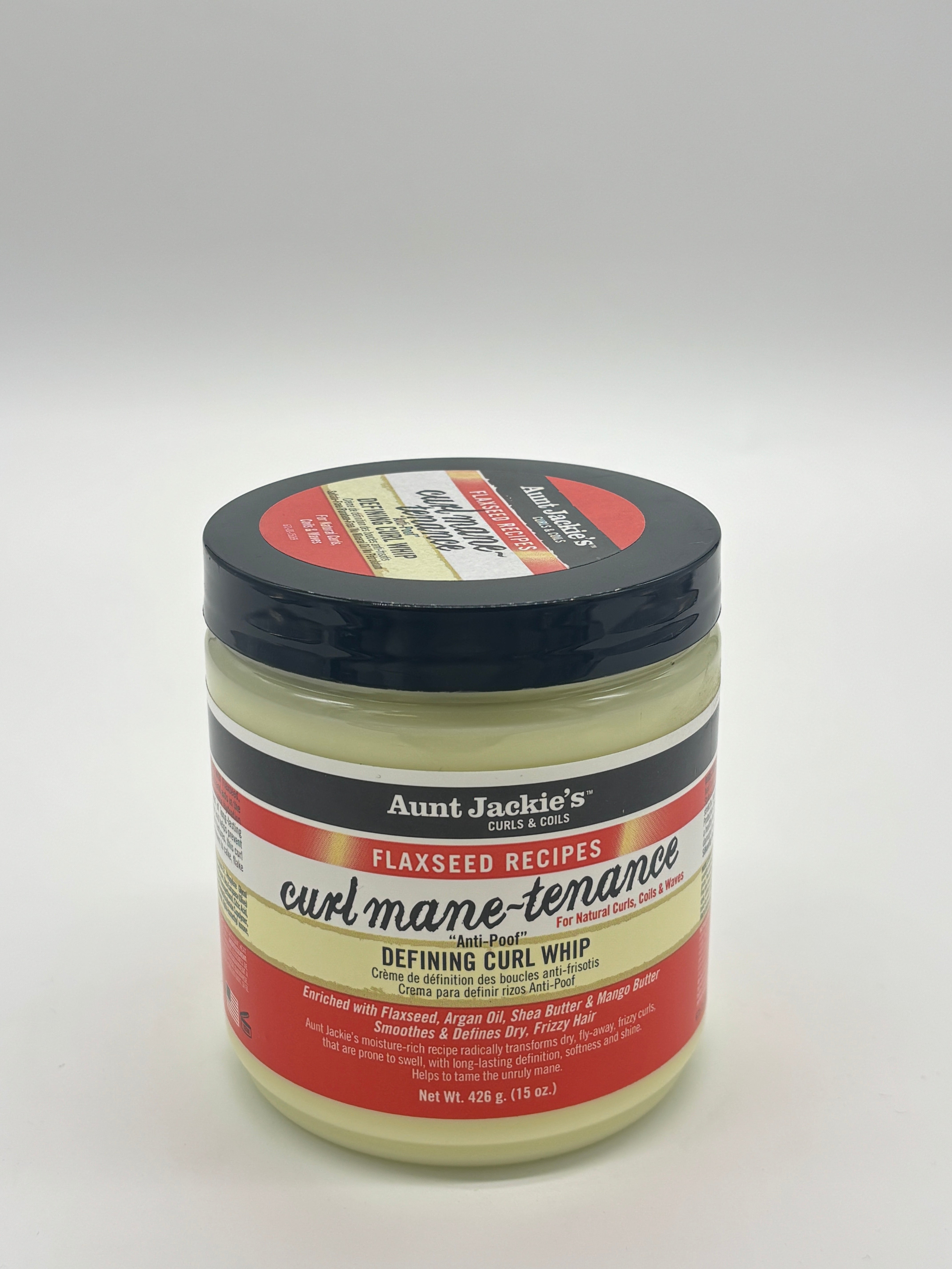 Aunt Jackie's Flaxseed Recipes Curl Mane-tenance Defining Curl Whip 15oz