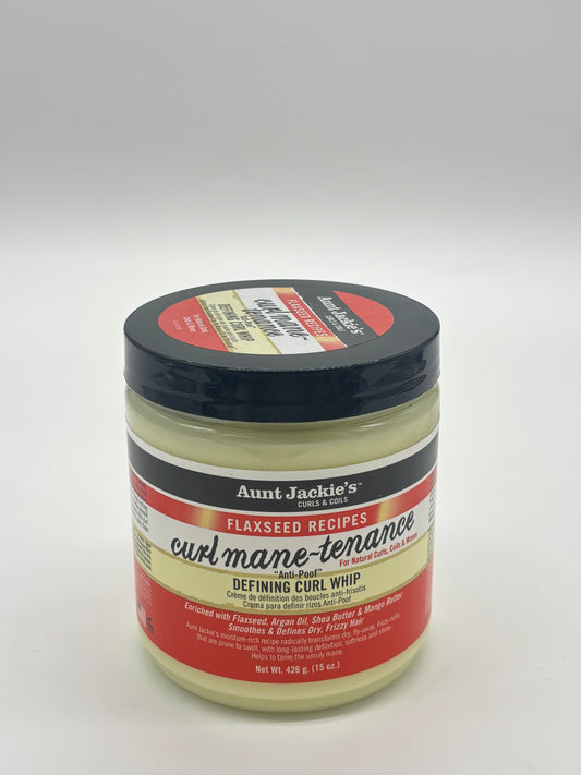 Aunt Jackie's Flaxseed Recipes Curl Mane-tenance Defining Curl Whip 15oz
