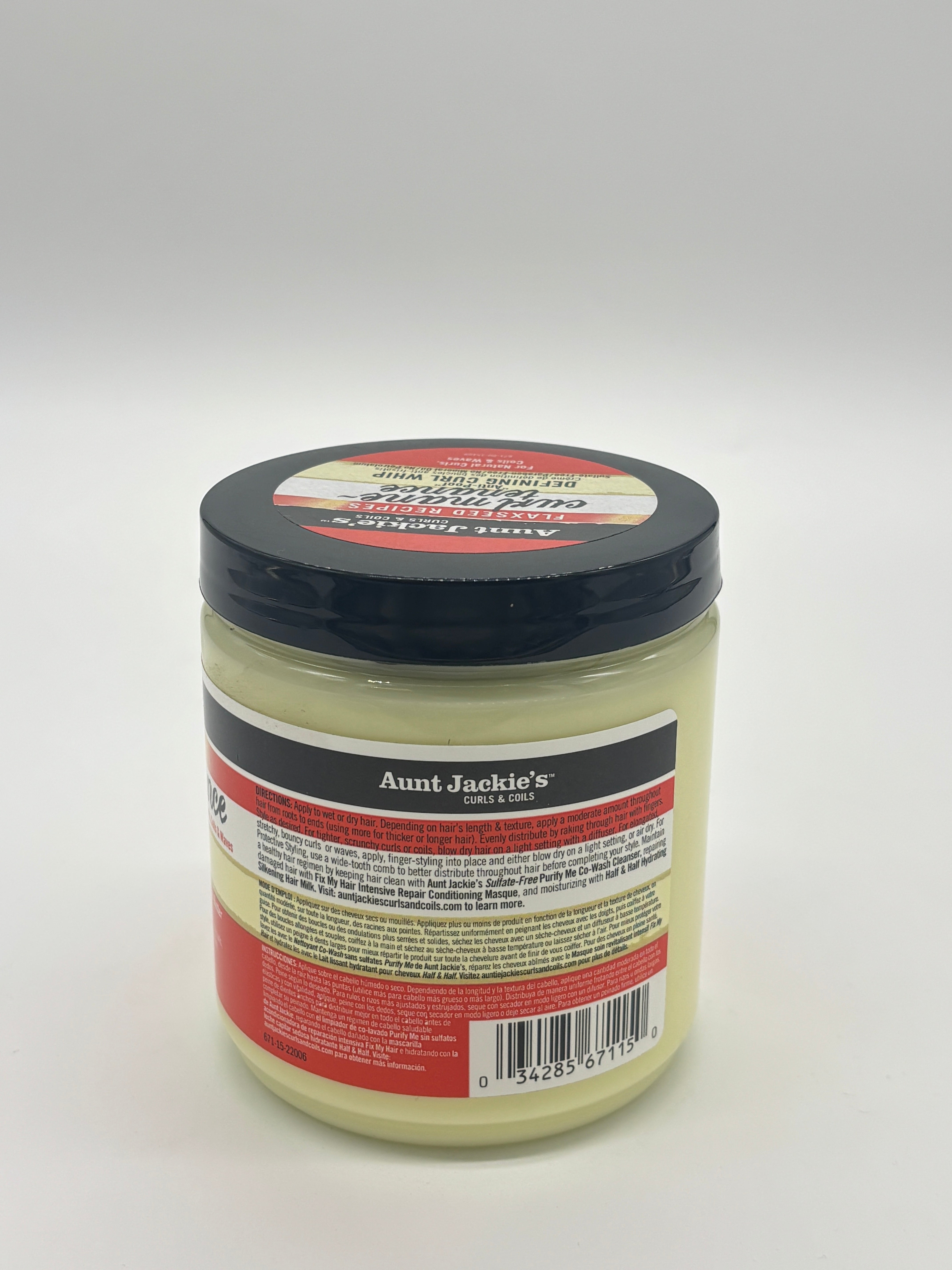 Aunt Jackie's Flaxseed Recipes Curl Mane-tenance Defining Curl Whip 15oz