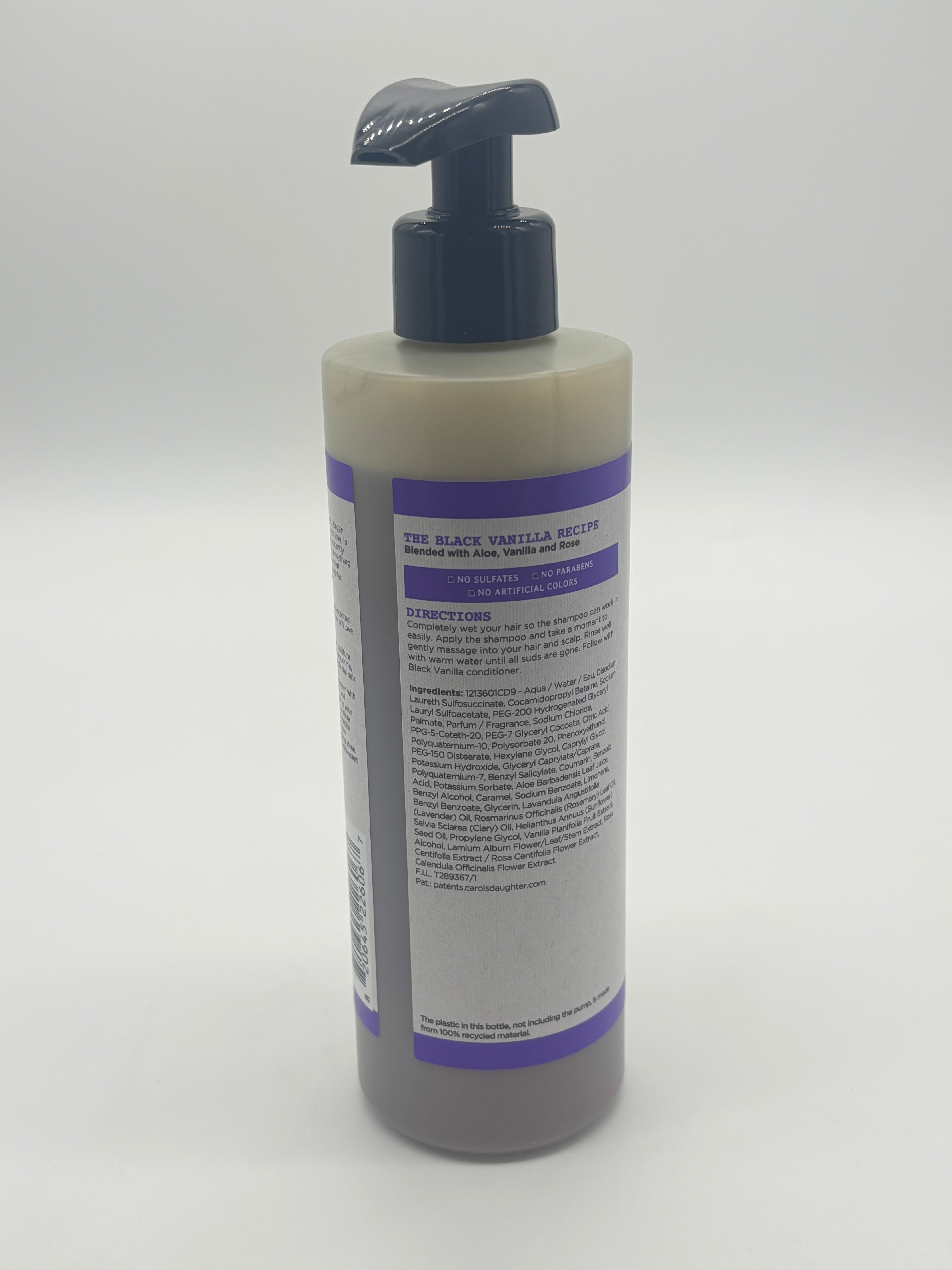 Carol's Daughter Black Vanilla Moisture & Shine Sulfate Free Shampoo 12oz
