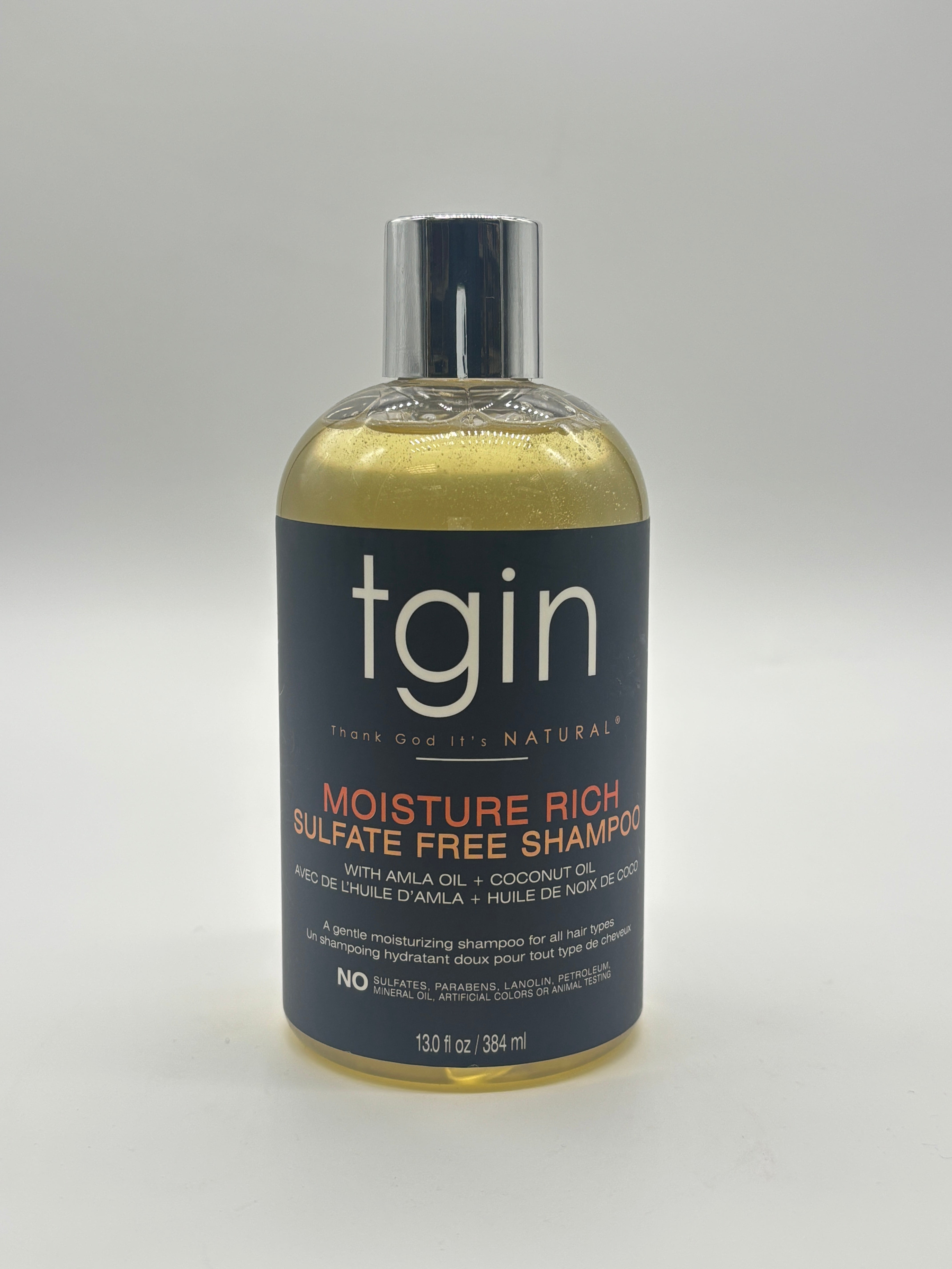 Tgin Moisture Rich Sulfate Free Shampoo 13oz