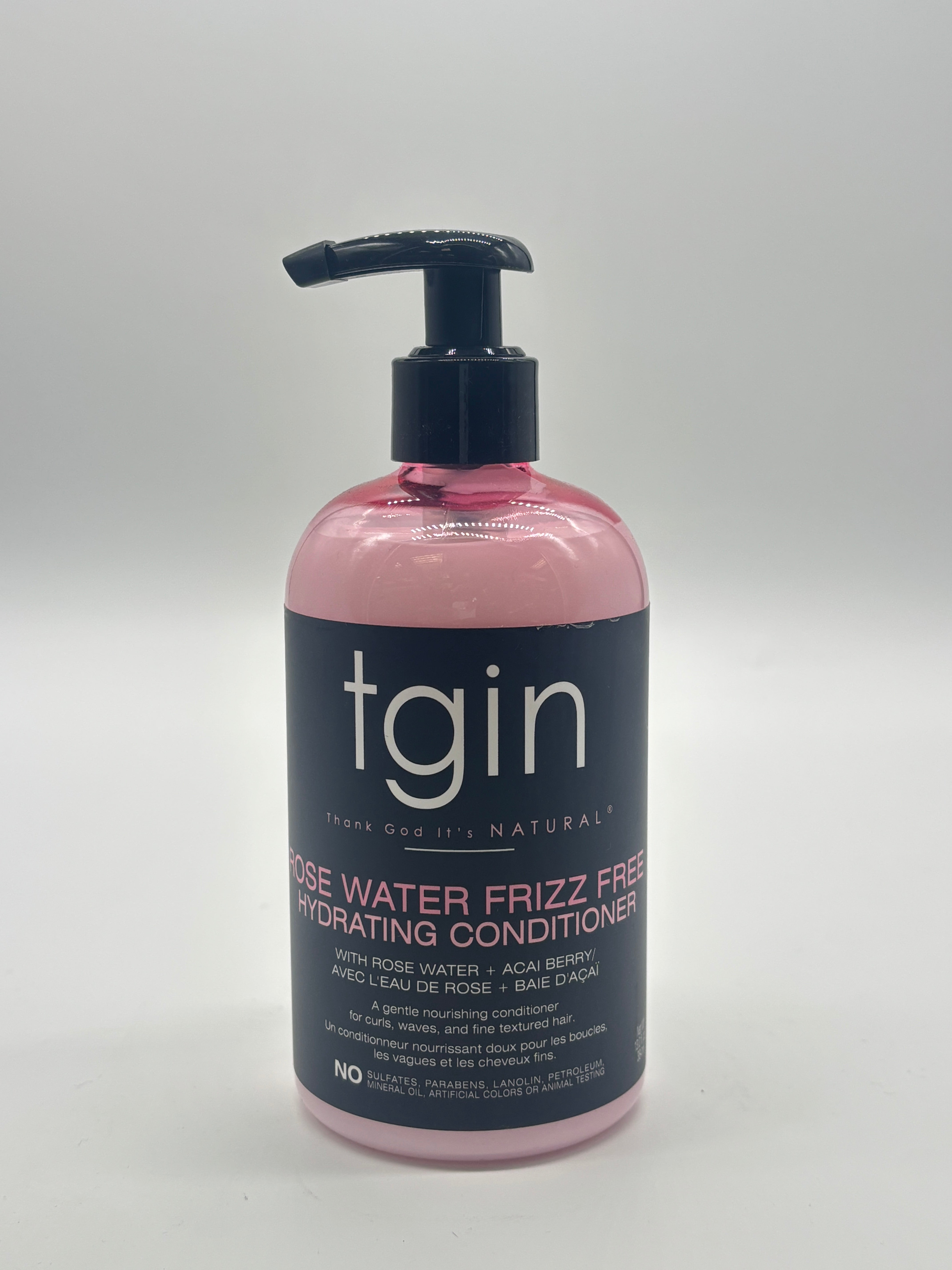 Tgin Rose Water Frizz Free Hydrating Conditioner 13oz