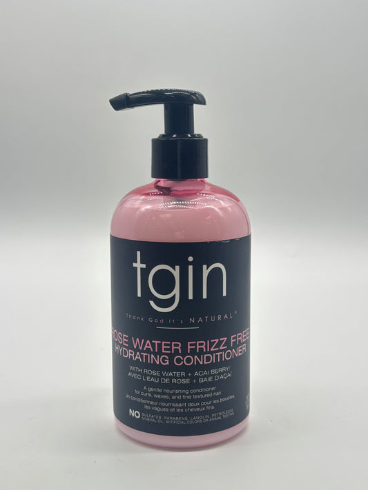 Tgin Rose Water Frizz Free Hydrating Conditioner 13oz