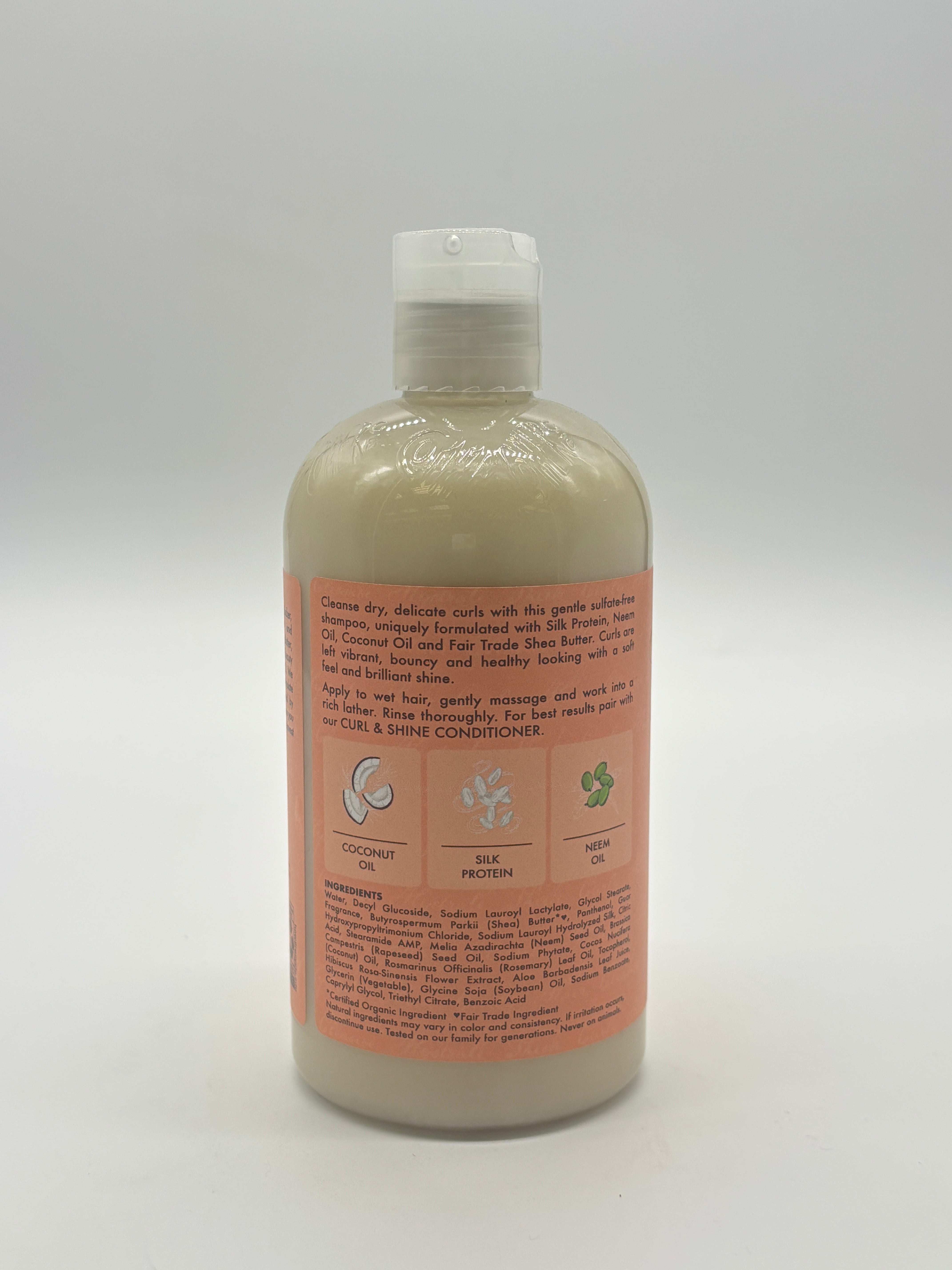 Shea Moisture Coconut & Hibiscus Curl & Shine Shampoo  13oz