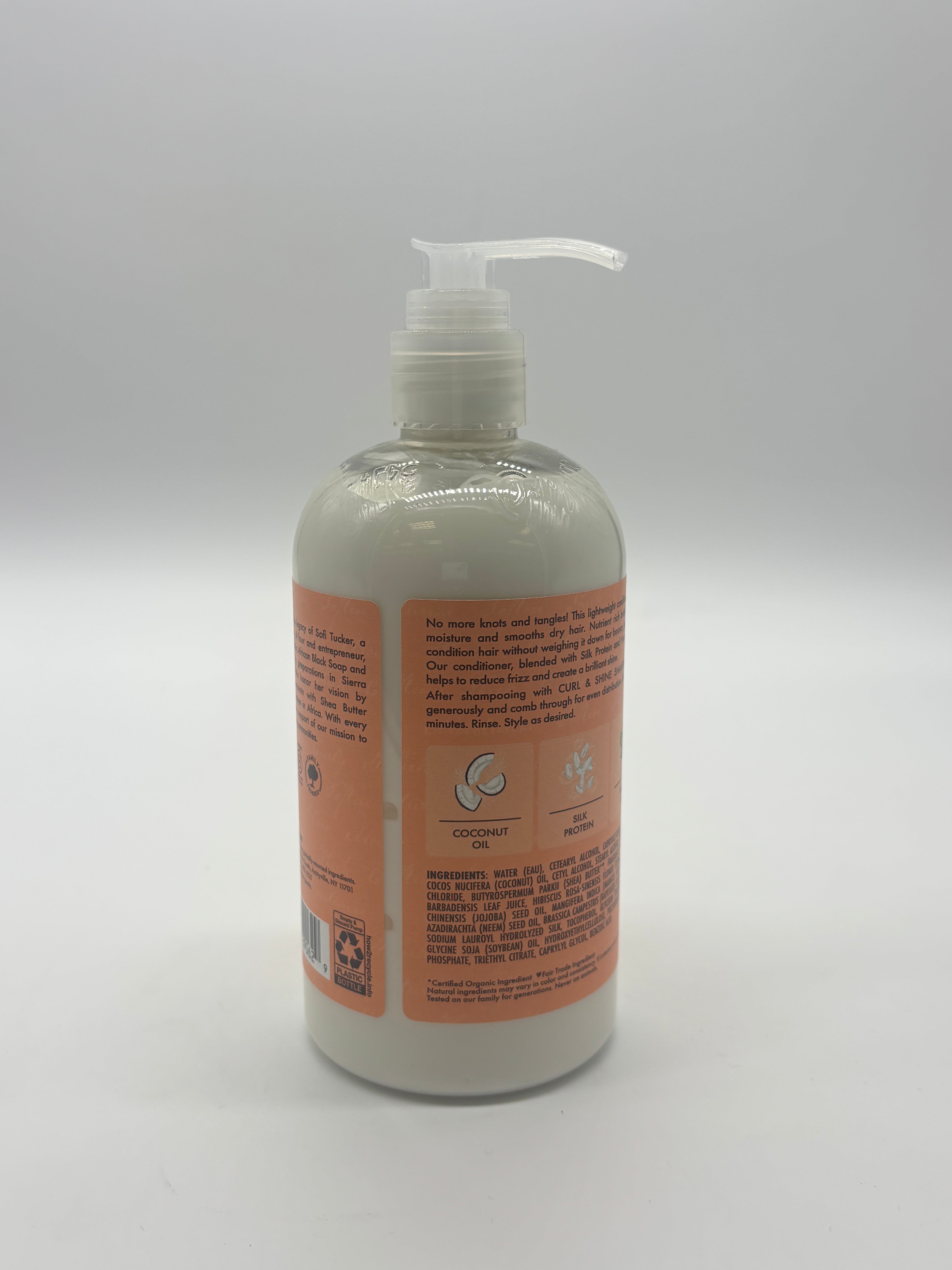 Shea Moisture Coconut & Hibiscus Curl & Shine Conditioner 13Oz