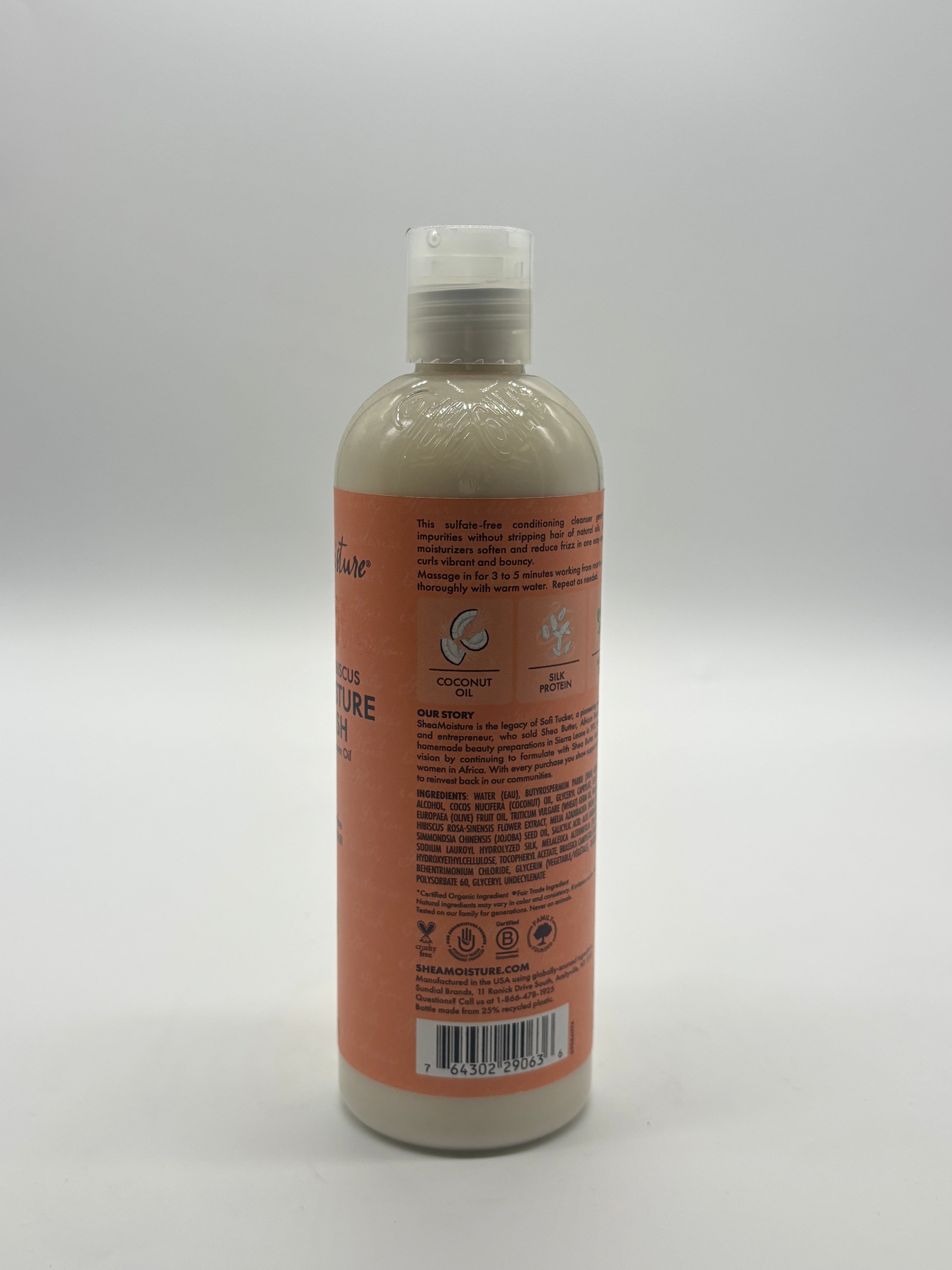 Shea Moisture Coconut & Hibiscus Co-wash Conditioning Cleanser  13oz
