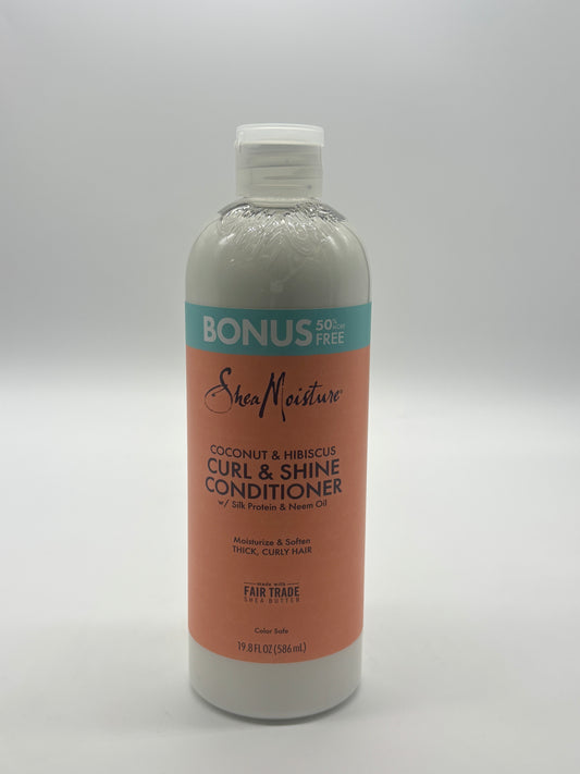 Shea Moisture Coconut&Hibiscus Curl and Shine Conditioner 19.8OZ