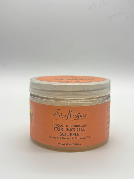 Shea Moisture Coconut & Hibiscus Curling Gel Souffle 12oz